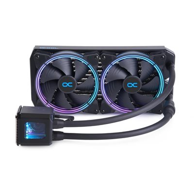 Alphacool Eisbaer Aurora 280 CPU - Digital RGB, vesijäähdytysratkaisu prosessorille, musta