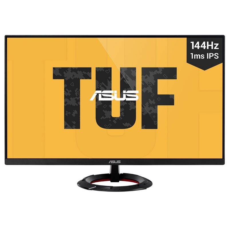 Asus 27" TUF Gaming VG279Q1R, 144Hz Full HD -pelimonitori, musta (Tarjous! Norm. 239,00€)