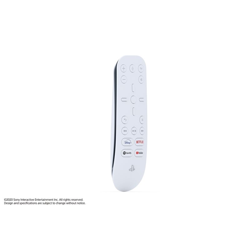 Sony PS5 Media Remote -kaukosäädin, valkoinen/musta