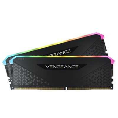 Corsair 32GB (2 x 16GB) Vengeance RGB RS, DDR4 3200MHz, CL16, 1.35V, musta