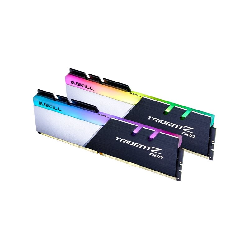 G.Skill 32GB (2 x 16GB) Trident Z Neo, DDR4 3800MHz, CL14, 1.50V, musta/hopea