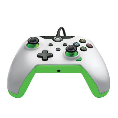 PDP Wired Controller, langallinen pädiohjain, Neon White