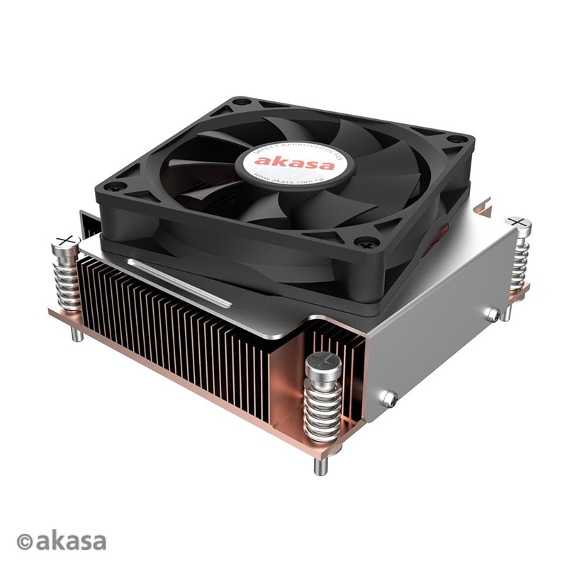 Akasa 2U cooler for Intel Core i7 & Xeon, LGA1700 compatible (Tarjous! Norm. 68,90€)