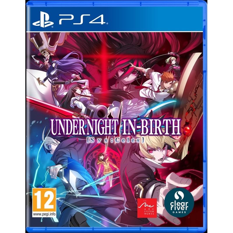 Clear River Games Under Night In-Birth 2 Sys Celes (PS4)