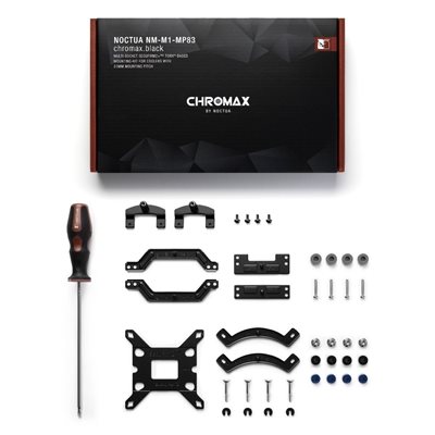 Noctua NM-M1-MP83 chromax.black Mounting Kit -kiinnityssarja