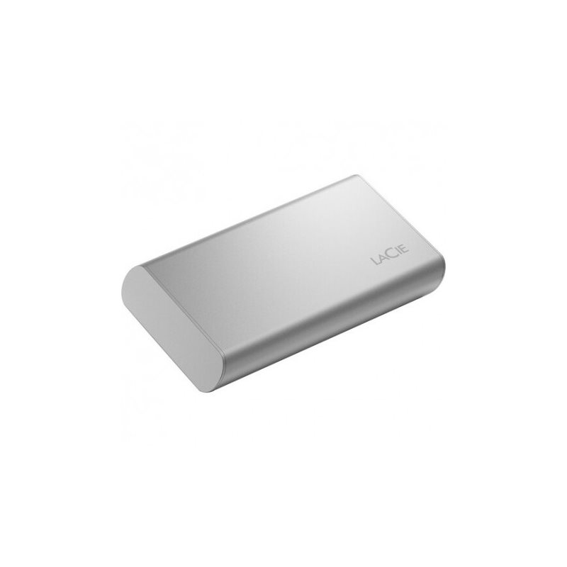 LaCie 500GB Portable SSD, ulkoinen SSD-levy, USB-C, Moon Silver