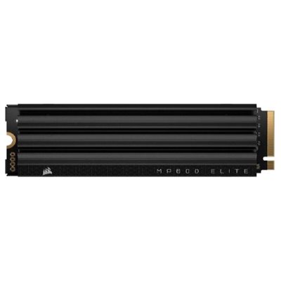 Corsair 1TB MP600 ELITE with Heatsink PCIe Gen4 x4 M.2 SSD-levy, NVMe 1.4, M.2 2280, 3D TLC, 7000/6200 MB/s