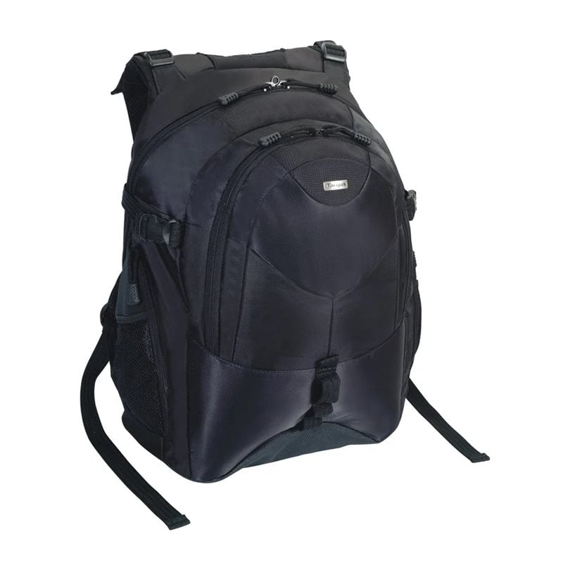 Targus 15-16" Campus Backpack, kannettavan tietokoneen reppu, musta