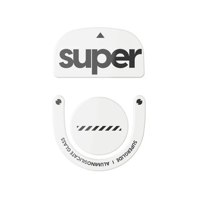 Pulsar Superglide (Type-C) for Logitech G PRO X SUPERLIGHT 2, hiiren tassusarja, valkoinen