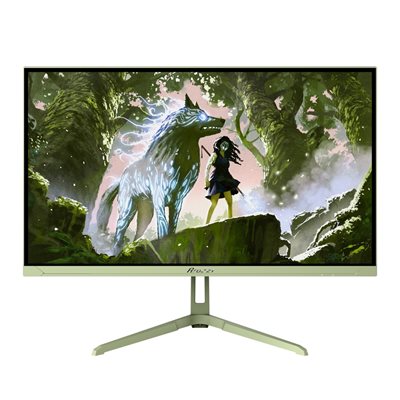 Arozzi 24" Nova IPS, 200Hz (OC) Full HD -pelimonitori, metsänvihreä