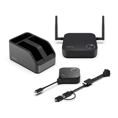 BenQ InstaShow WDC15, langaton 4K UHD -esitysjärjestelmä, Wi-Fi 5, musta