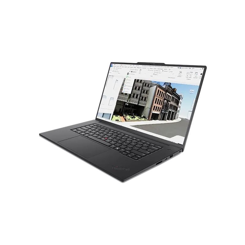 Lenovo 16" ThinkPad P1 Gen 8 21Q8, kannettava tietokone, musta