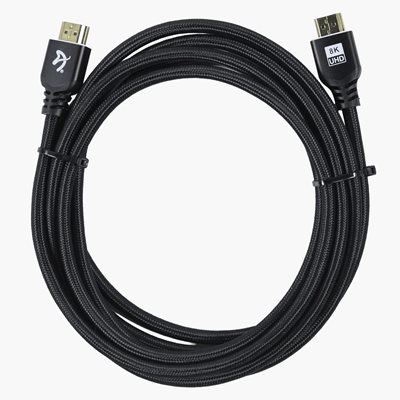 Arozzi HDMI 2.1 -näyttökaapeli, 3m, musta