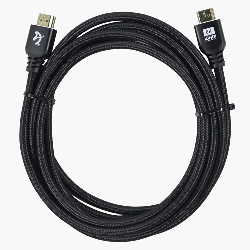 Arozzi HDMI 2.1 -näyttökaapeli, 3m, musta