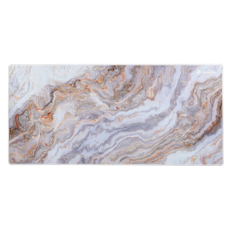 Arozzi ZONA Mousepad -pelihiirimatto, XL- White Marble