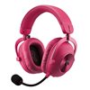 Logitech PRO X3 LIGHTSPEED, langattomat pelikuulokkeet mikrofonilla, magenta
