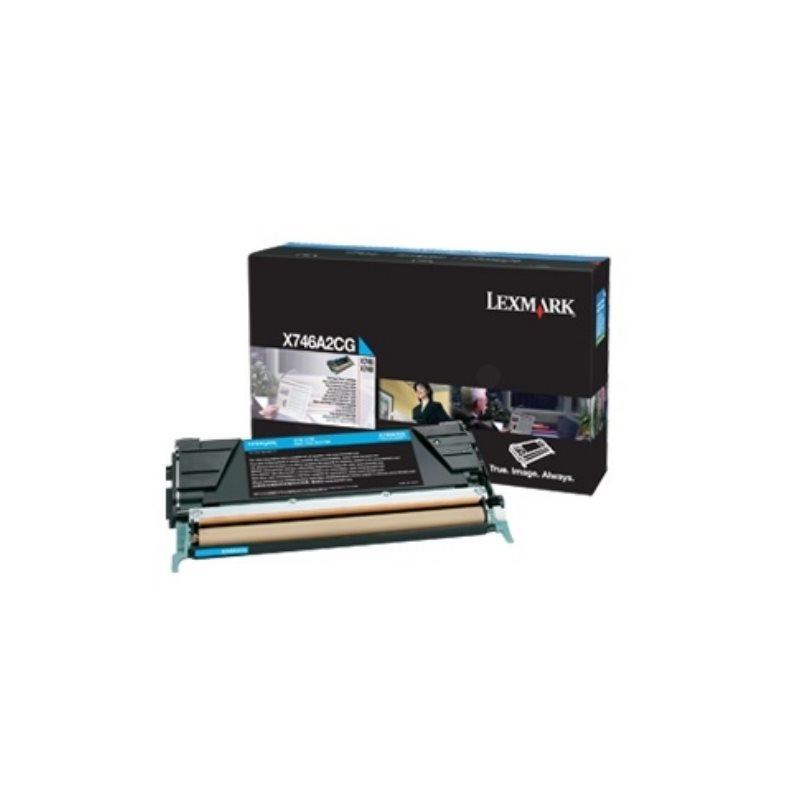 Lexmark X746/X748, Laserväri, Syaani