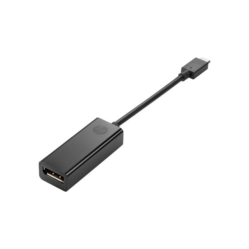 HP USB-C -> DisplayPort -adapteri, musta
