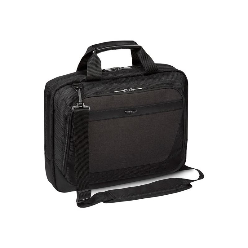 Targus CitySmart Essential -läppärilaukku, 12-14", musta/harmaa