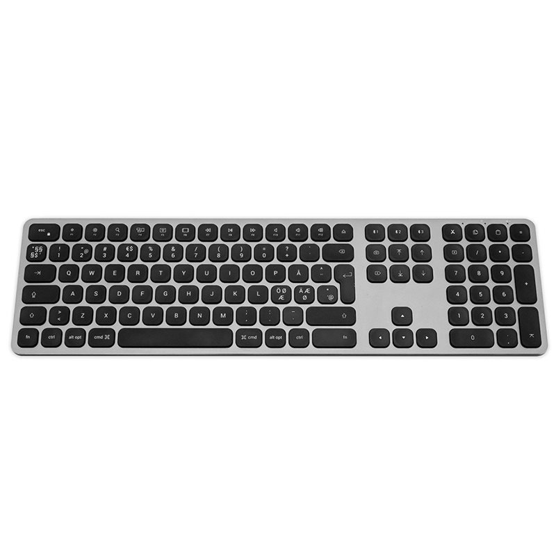 Satechi Aluminum Bluetooth Keyboard, langaton näppäimistö, Space Gray