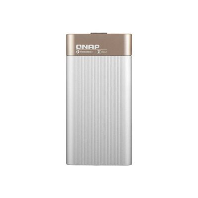 QNAP QNA-T310G1S -verkkoadapteri, Thunderbolt 3, harmaa