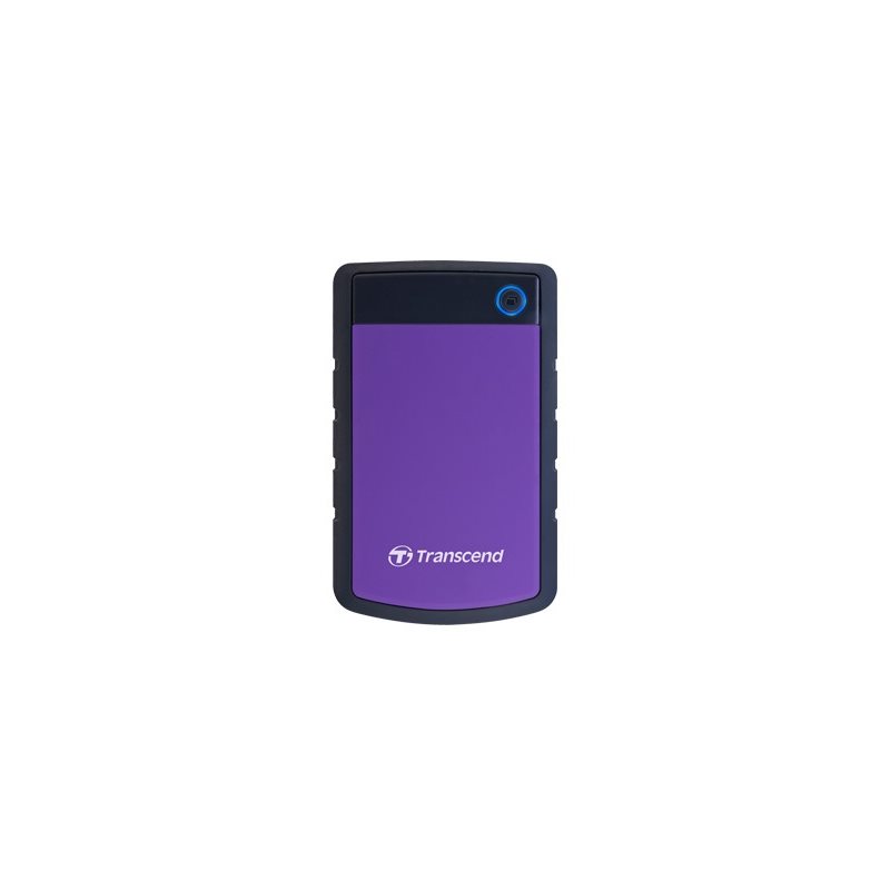 Transcend 4TB StoreJet 25H3, 2.5" ulkoinen kiintolevy, USB 3.1 Gen1, violetti