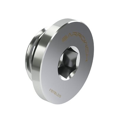 Barrow Kierretulppa, G1/4", hopea