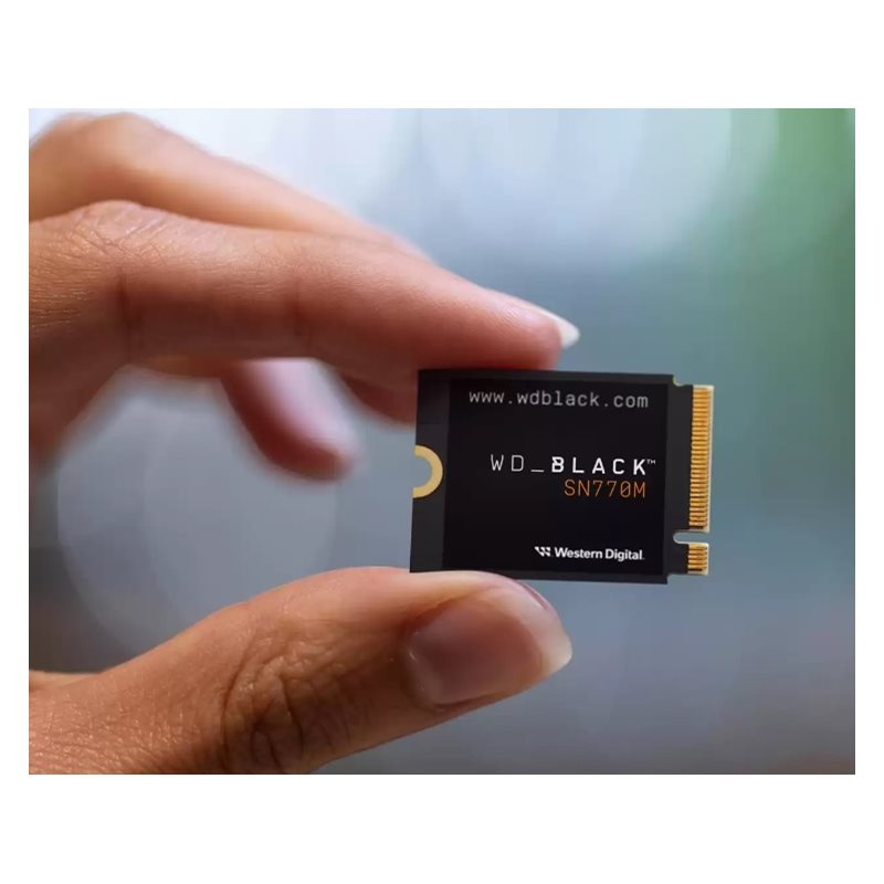 Western Digital 500GB WD_BLACK SN770M NVMe SSD-levy, M.2 2230, PCIe Gen4 x4, 5000/4000 MB/s - Kuva 2