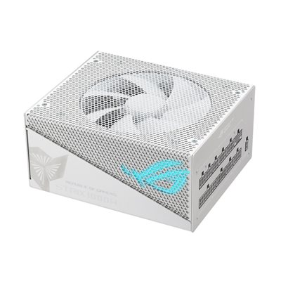 Asus 1000W ROG STRIX Gold Aura White Edition, ATX-virtalähde, 80 Plus Gold, valkoinen