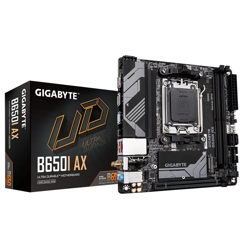 Gigabyte B650I AX, Mini-ITX -emolevy