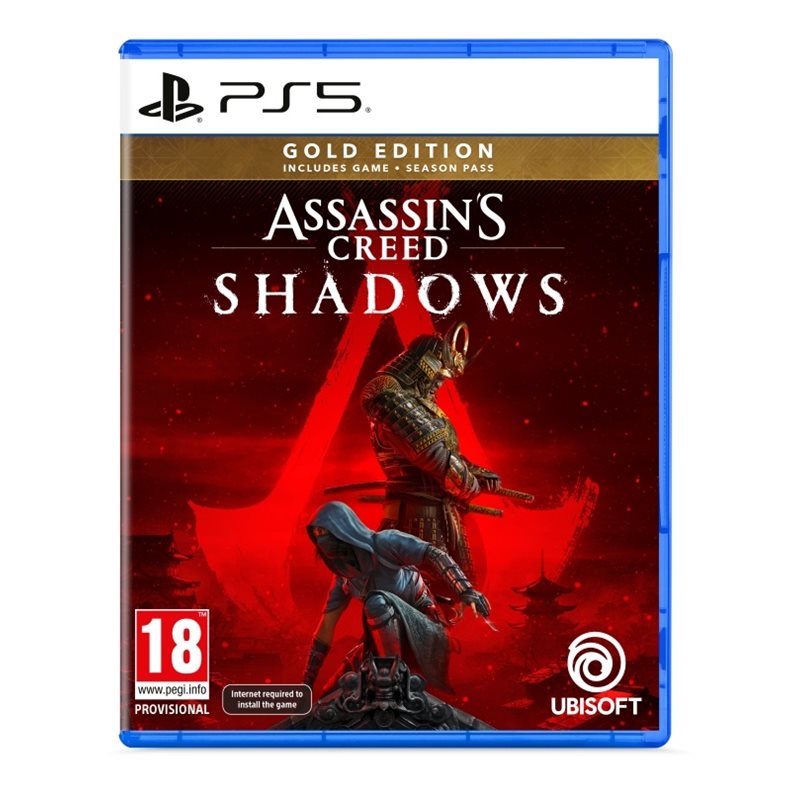 Ubisoft Assassin’s Creed Shadows - Gold Edition (PS5, K-18!) Ennakkotilaa!