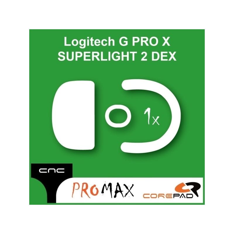 Corepad Skatez -hiiritassut, PRO MAX Logitech G PRO X SUPERLIGHT 2 DEX