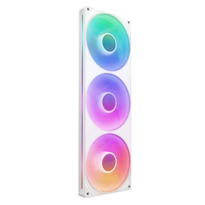 NZXT F420 RGB CORE White UNIBODY, 420mm PWM-laitetuuletin, valkoinen