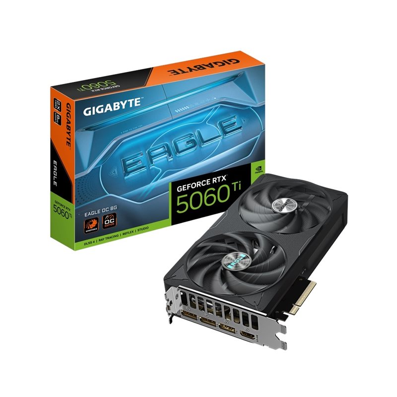 Gigabyte GeForce RTX 5060 Ti EAGLE OC -näytönohjain, 8GB GDDR7