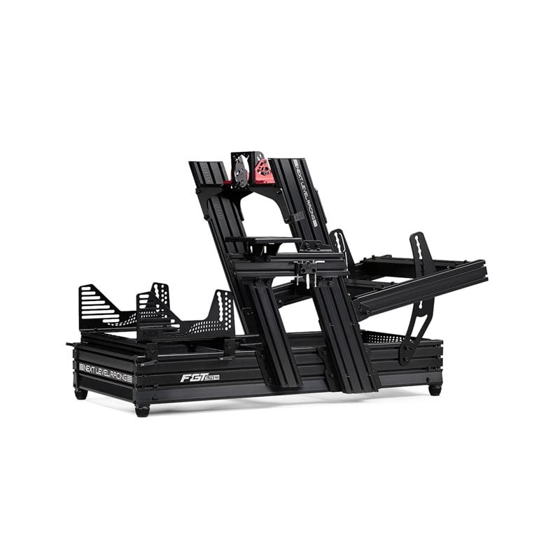 Next Level Racing F-GT Elite 160 Front & Side Mount Edition -ohjaamo, musta