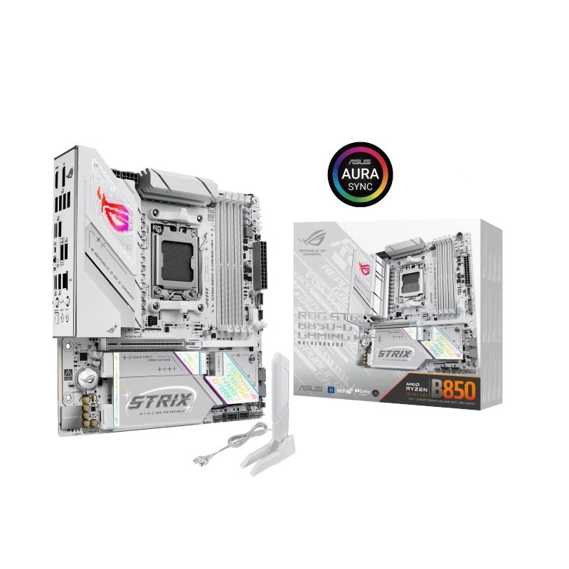 Asus ROG STRIX B850-G GAMING WIFI, mATX-emolevy