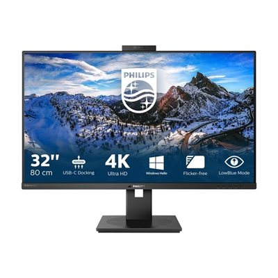 Philips 32" P-Line 329P1H/00, 4K UHD-monitori, musta
