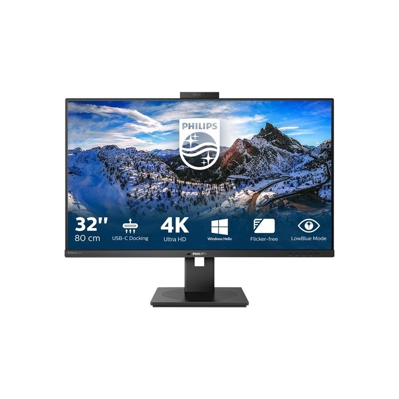Philips 32" P-Line 329P1H/00, 4K UHD-monitori, musta