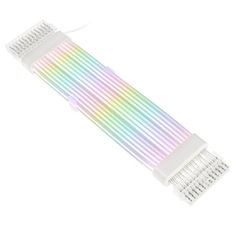 Kolink (Outlet) Umbra Radiant ARGB 24-Pin Motherboard Extension Cable, emolevyn jatkokaapeli, 24cm