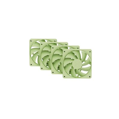 Hyte FA12 Fans (4-Pack), 120mm PWM-laitetuuletinsarja, Matcha Milk