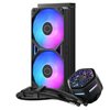 Cooler Master (Outlet) MasterLiquid 240 Atmos II VRM Fan, 240mm AIO-nestejäähdytysratkaisu prosessorille, musta