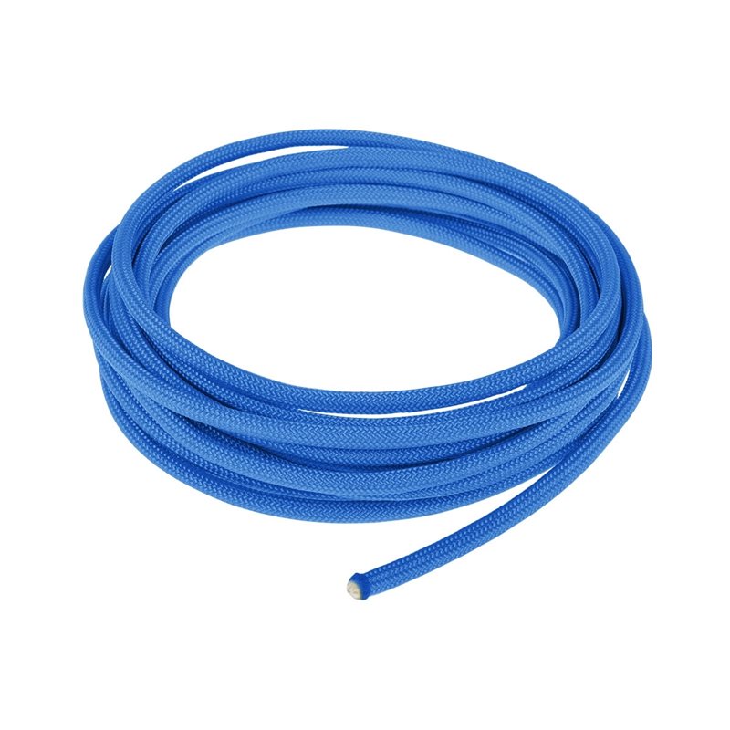 Alphacool AlphaCord Sleeve 4mm - 3,3m punossukka - Colonial Blue (Paracord 550 Typ 3)