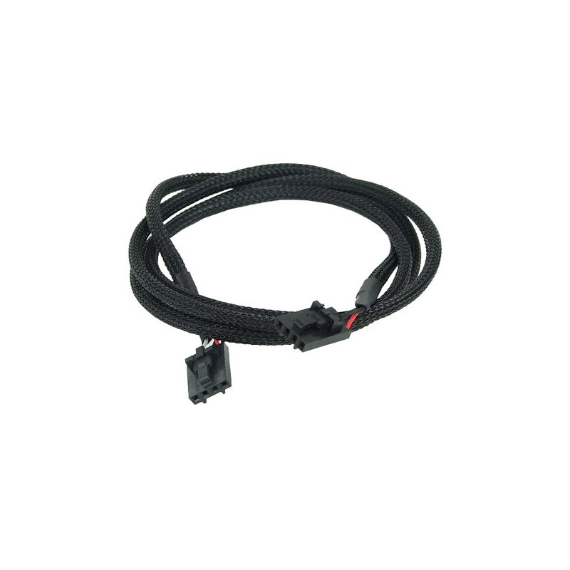 Phobya Audio connection cable 4-Pin 90cm - musta