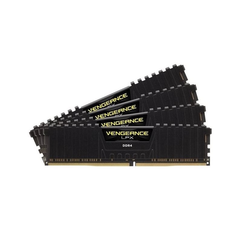 Corsair 128GB (4 x 32GB) Vengeance LPX, DDR4 3600MHz, CL18, 1.35V, musta