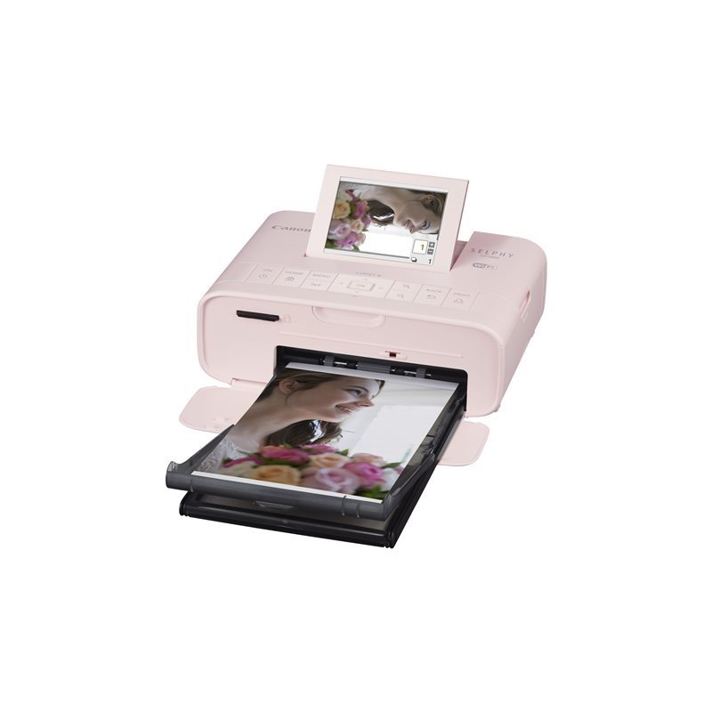 Canon SELPHY CP1300 -värisublimaatiotulostin, USB/Wi-Fi, vaaleanpunainen