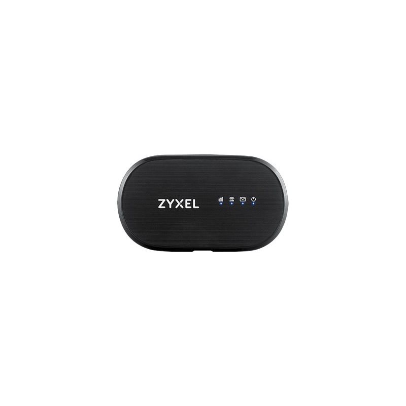 ZyXEL WAH7601 Portable Router, kannettava 4G LTE -reititin, musta