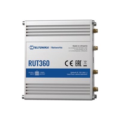Teltonika RUT360 4G/LTE/3G WiFi Industrial Router, langaton reititin