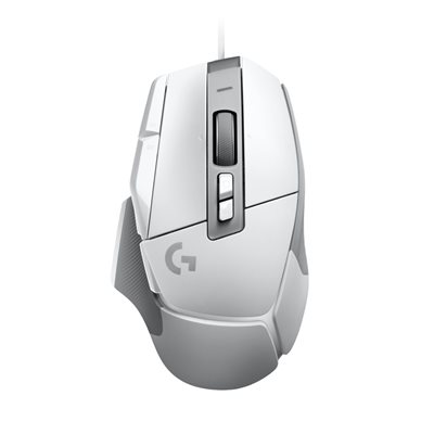 Logitech G502 X -pelihiiri, 25 600 DPI, valkoinen