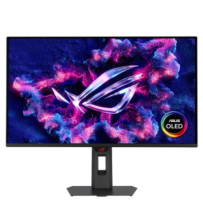 Asus 26,5" ROG Strix OLED XG27AQDMES, 240Hz QHD-pelimonitori, musta