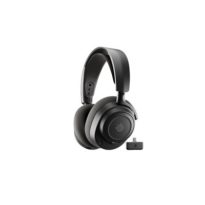 SteelSeries Arctis Nova 7 Gen 2, langattomat pelikuulokkeet mikrofonilla (PC / PS5), musta